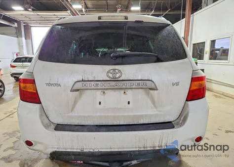 2008 Toyota Highlander z USA, uszkodzony, nr VIN JTEDS41A582052066